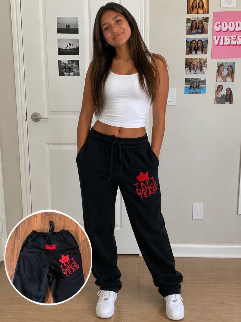 Taft high school dance team sweat pants size small